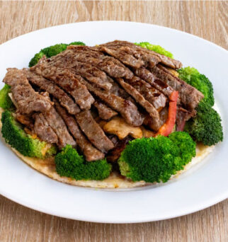 Oriental con Fajitas de Res