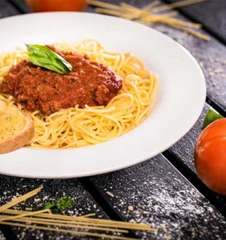 Spaguetti a la Bolognesa
