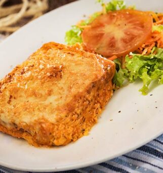 Sánduche Gratinado